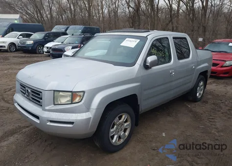 2006 Honda Ridgeline Rtl from USA, damaged, VIN 2HJYK16546H573991
